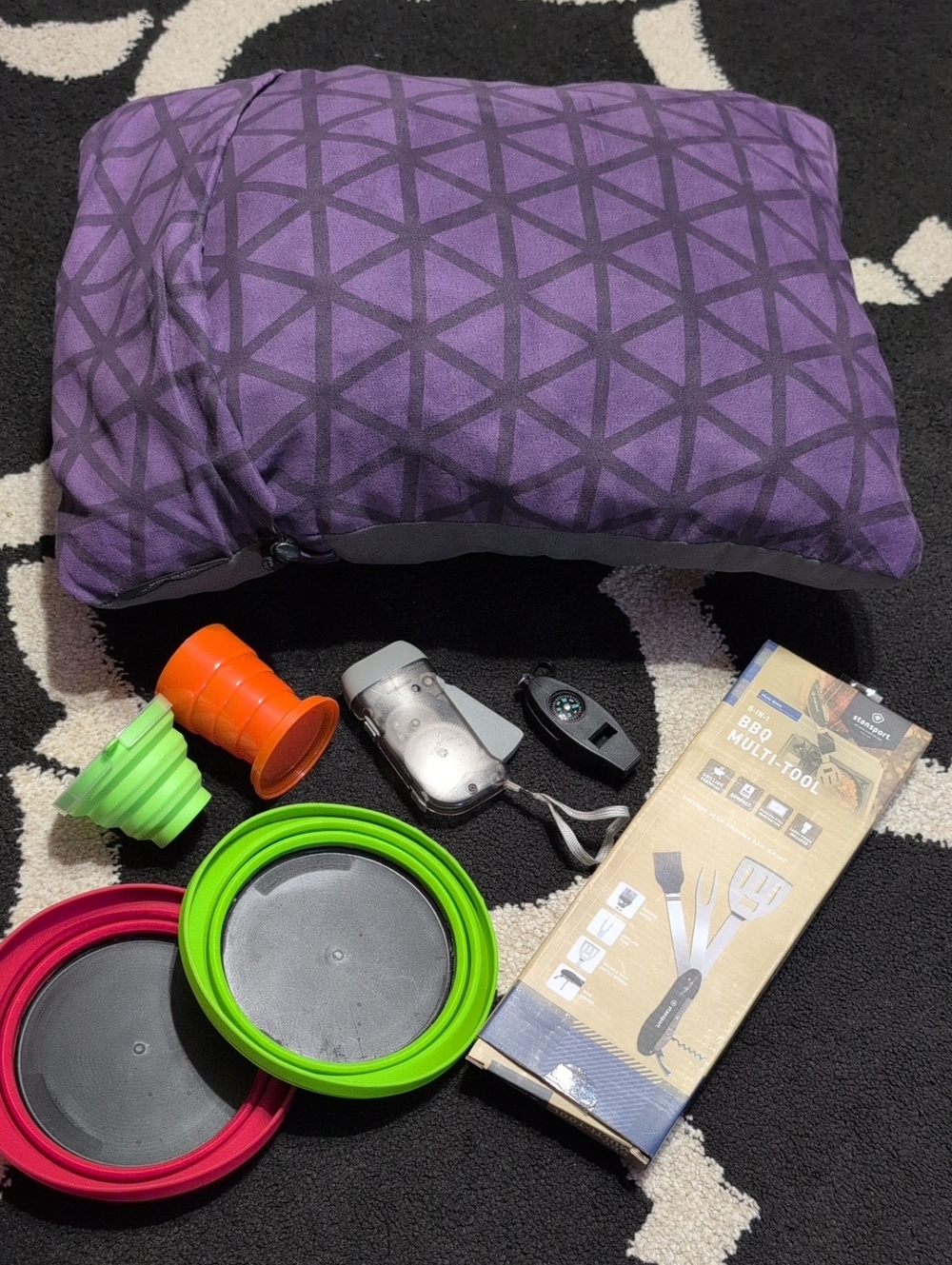 Set Of Camping Stuff